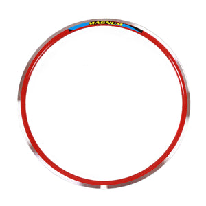 Aro Doble Aluminio Rojo LD-10, 26X2.125 36H