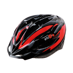Casco negro/rojo urbano BH-1 talla L